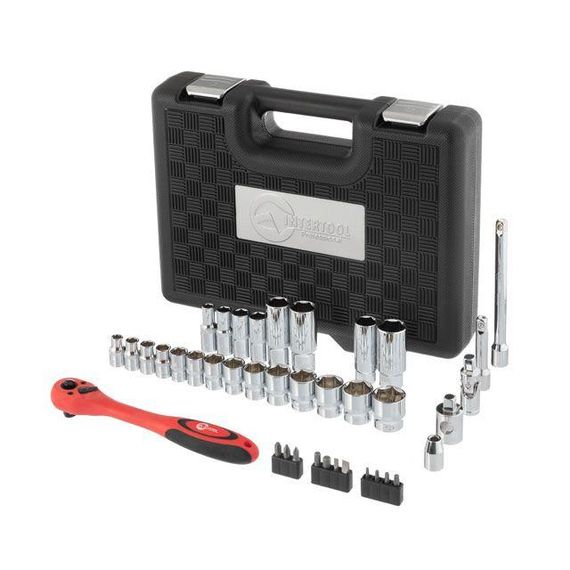 Професійний набір інструментів 3/8", 39 од., Cr-V INTERTOOL ET-6039 | Зображення 2
