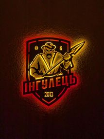 Панно декоративная картина на стену ФК Ингулец LED подсветка 550х600 acr-p000207