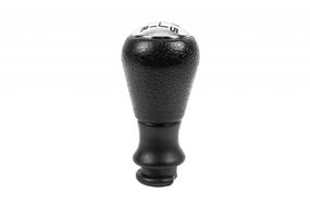 Ручка КПП 2403.AP (черная-2023хром) для Peugeot 206