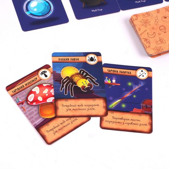 Дитяча карткова гра "Гримуар Алхіміка" VT8077-08, 100 ігрових карток | Зображення 3