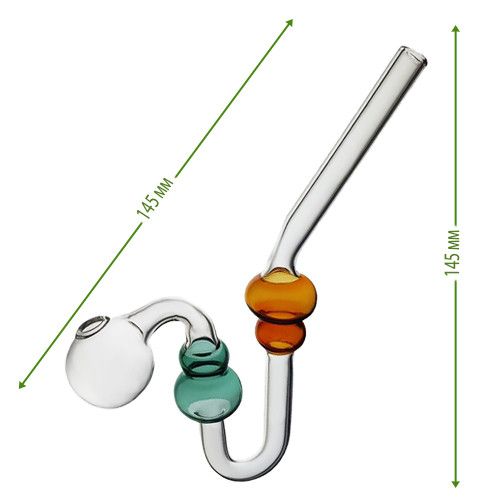 Скляна Трубка Колба Bent Oil Burner Pipe | Зображення 1