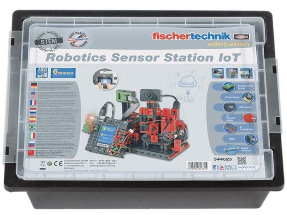 Конструктор fisсhertechnik STEM &quot;Интернет вещей&quot; (c ТХТ контролером и БП) (FT-544937)