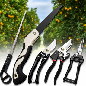 Набор садовых инструментов Garden Set SK-5 – секаторы, чем для прививки, прививочный набор, инструменты для обрезки деревьев и кустов