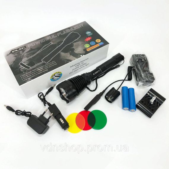 Ліхтарик на USB зарядкою для дому Police Q2800-T6, Пило-вологозахищений ліхтарик, Пилозахищений ліхтар PX-93 | Зображення 4