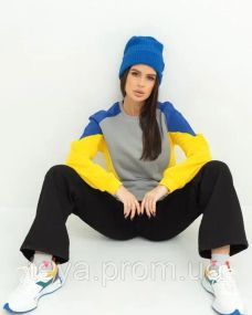Толстовка цвет серый размеры M, S, 3XL, XL, L, XXL FI_006270