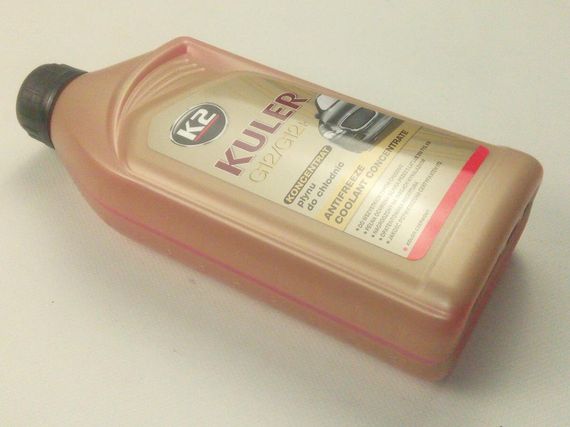 Антифриз "K2" Kuler Konc концентрат (червоний) 1 л. (K20264) (T211C) | Зображення 1