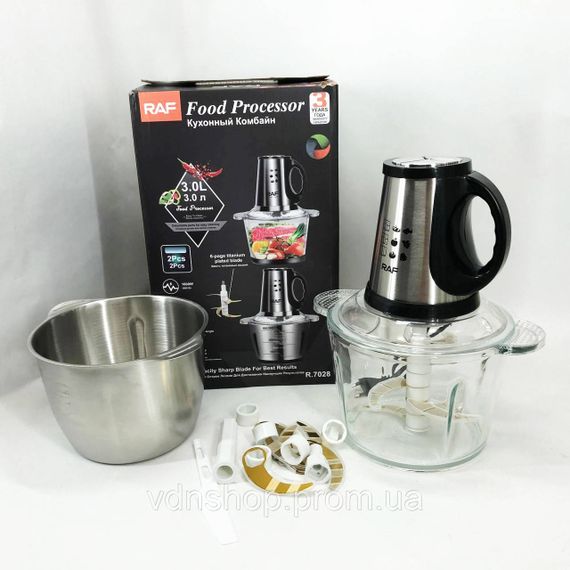 Електричний блендер стаціонарний для смузі RAF R.7028 300 Вт 3 л, Блендер зі знімною чашею CM-14 | Зображення 9