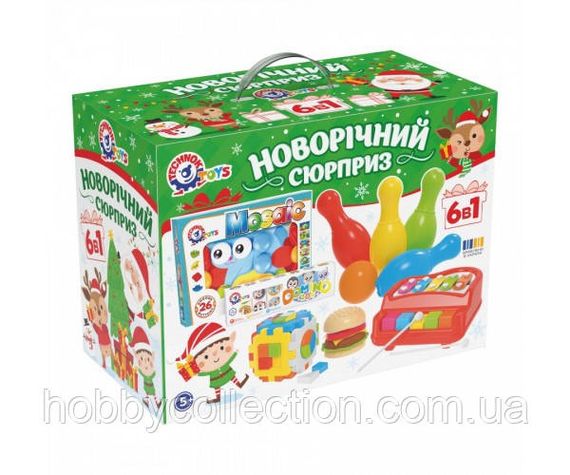 Новорічний набір іграшок ТехноК, арт.8829