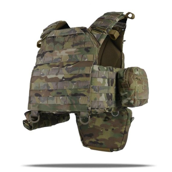 Плитоноска  CEN.2 Cordura1000D NIR мультикам+  4 підсумків | Зображення 1
