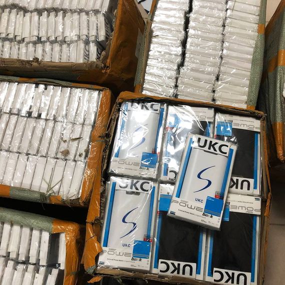 Переносний акумулятор для телефону Power Bank 9600mAh UKC, Повербанк для планшета, FS-987 зарядний пристрій | Зображення 7