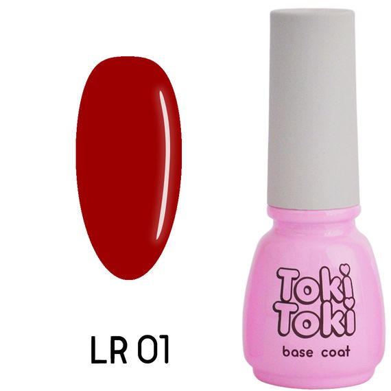 Гель-лак Toki-Toki Lady in Red LR 01 яскраво-червоний 5мл | Зображення 1