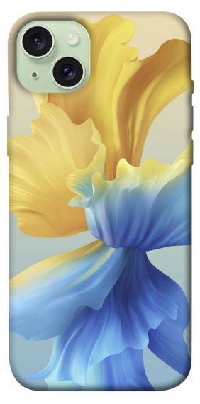 Чохол з картинкою Абстрактна квітка для Apple iPhone 15 Plus (6.7")