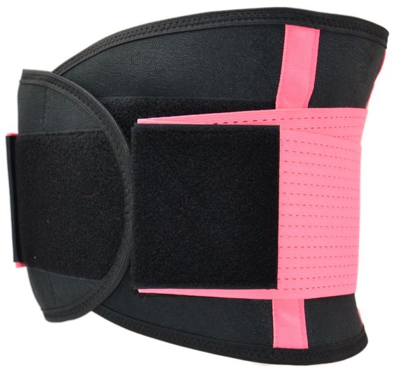 Компрессионный пояс Мадмакс MFA-277 Slimming belt Black/neon pink L | Зображення 2