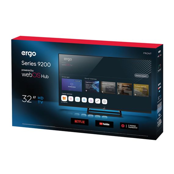LED-телевізор ERGO 32WHS9200 | Зображення 6