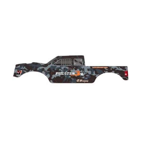 Корпус ZD Racing 8485 корпус для моделі ZD Racing Pirates 3