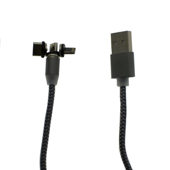 Кабель USB Магнітний 3in1 / Lightning / micro-USB / type-C | Зображення 1