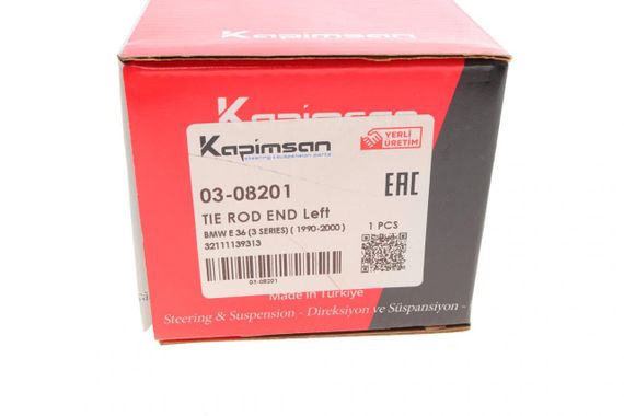 Наконечник тяги рульової L BMW 3 E36 90-00 L=215mm  03-08201 | Зображення 6