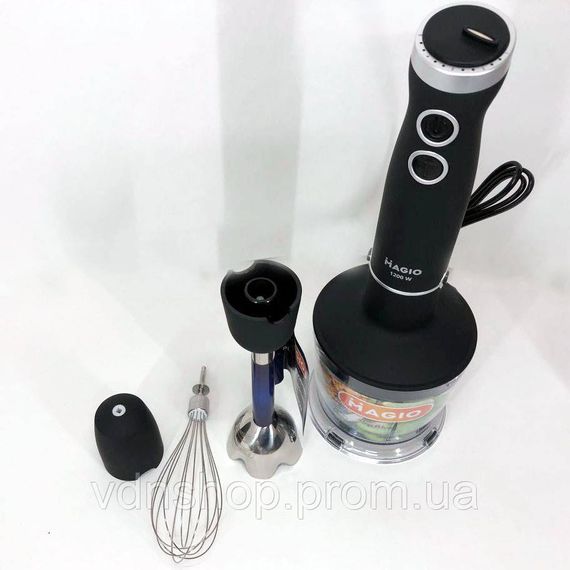 Блендер настільний електричний MAGIO, Портативний блендер подрібнювач, Занурювальні блендери для дому YV-28 | Зображення 5