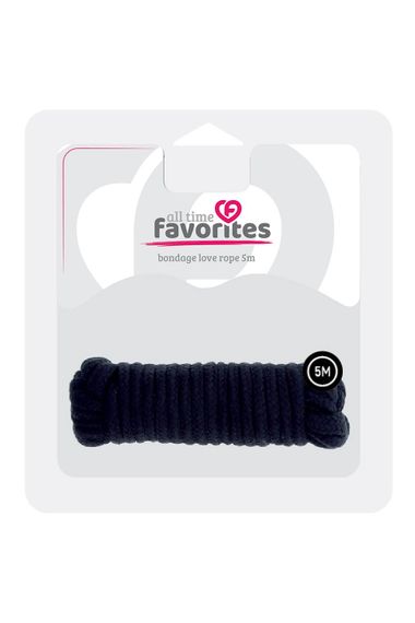 Мотузка для бондажа BONDX LOVE ROPE-5M, BLACK, Черный | Зображення 2