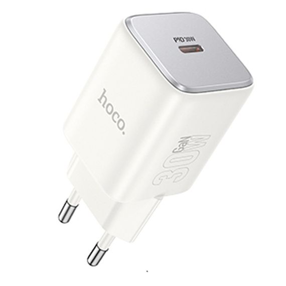 МЗП Hoco N43 Vista PD30W (1USB-C) Moonlight white