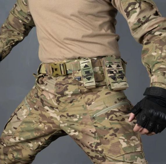 Тактичний ремінь IDOGEAR MRB MOLLE MC 3424 — надійність для військових і активного відпочинку | Зображення 9