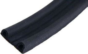 Ущільнювач самоклеючий(профільP)чор 9*5.5мм/100 м