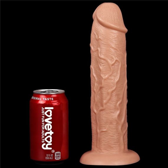 Фалоімітатор значного розміру 11'' REALISTIC LONG DILDO Sex Aura | Зображення 3