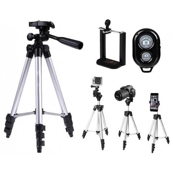 Трипод триногу штатив Tripod DK-3888 з пультом Bluetooth | Зображення 4