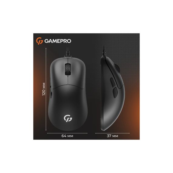 Мишка GamePro GM690B USB Black (GM690B) | Зображення 6