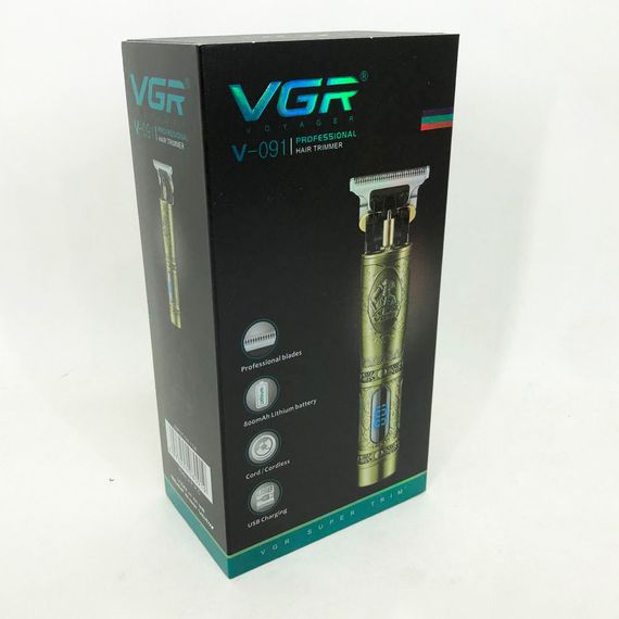 Машинка для гоління VGR V-091 | Електробритва для голови Машинка для стрижки BH-717 для дому | Зображення 9