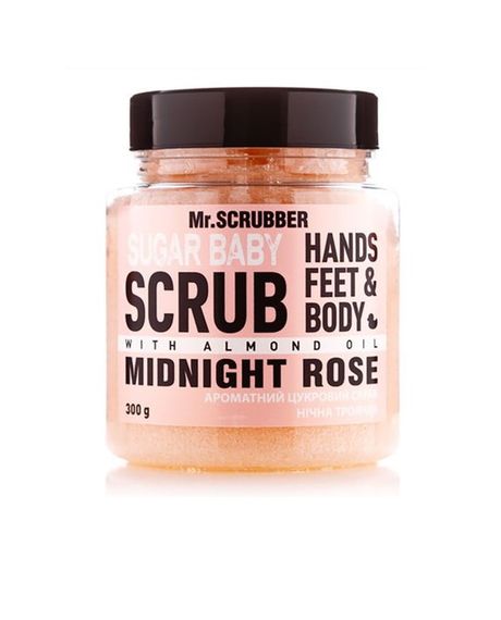 Сахарный скраб для тела Mr. Scrubber Sugar baby Midnight Rose (300 g)