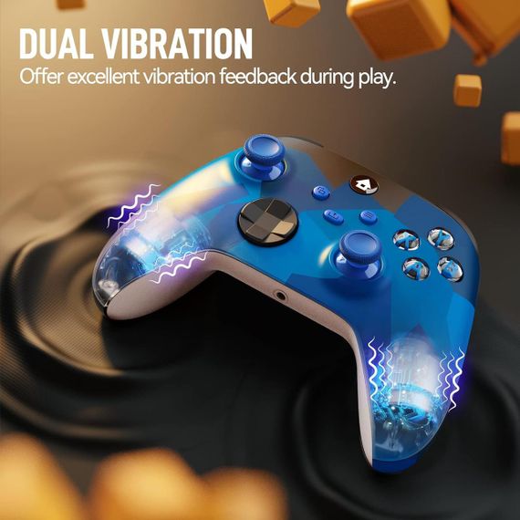Бездротовий геймпад для Xbox One S Wireless Controller Marble Blue | Зображення 5