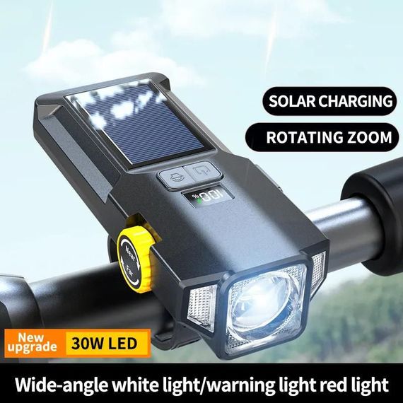 Велофара X17-30W+2LED(red) XA-37 | Зображення 3