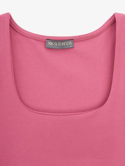 Майка однотонна жіноча GENUA G01119-0018 2XL Рожевий shop (2000999572036) | Зображення 1