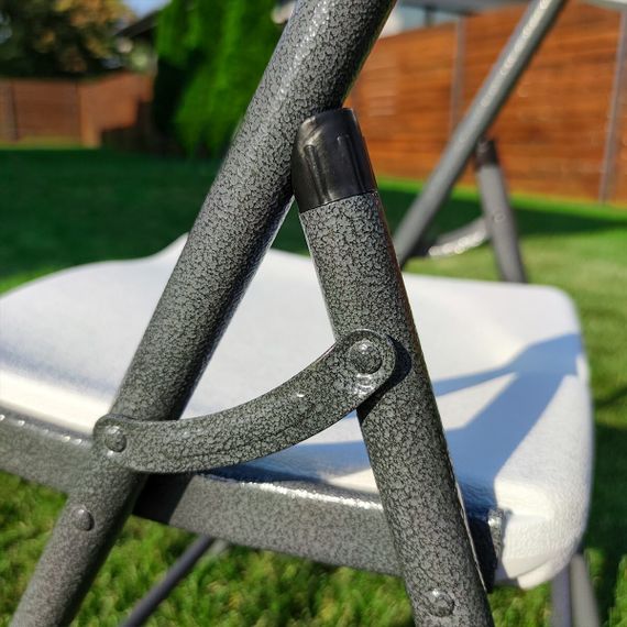 Складний стілець (стандартний тип) 47,5*59*86,5см белый SW-00001607 | Зображення 3