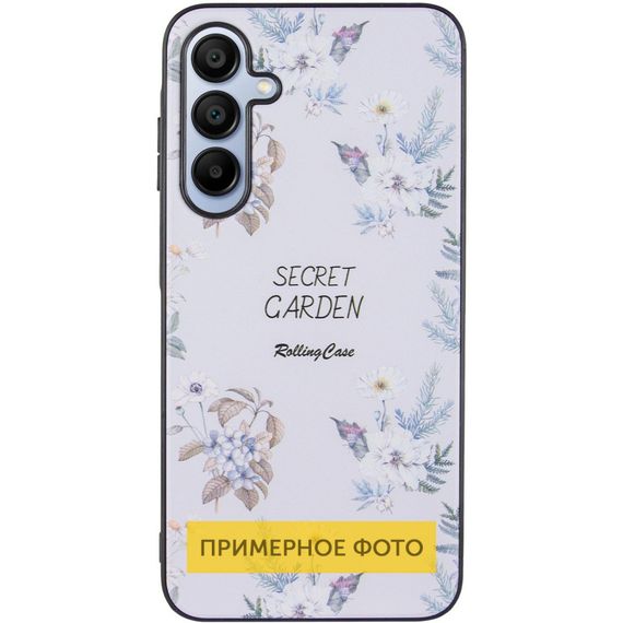 TPU+PC чохол Secret Garden для Samsung Galaxy A06 White | Зображення 1