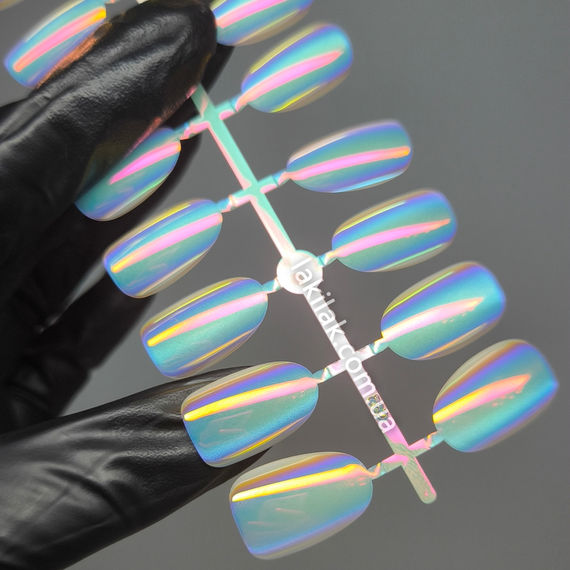 Гелеві тіпси для нарорщення світла Аврора №1 (овал) 30шт