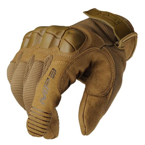 Рукавички Mechanix Protect закриті Койот,повнопалі штурмові армійські рукавички | Зображення 2