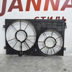 Рамка вентилятора 1.9 TDI Volkswagen Golf V 2003-2008 Дифузор радіатора Фольксваген Гольф 5 1K0121207T