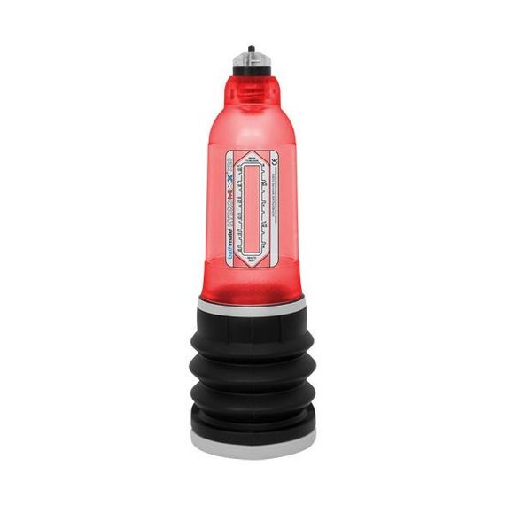 Гідропомпа Bathmate Hydromax 5 Red, для члена довжиною від 7,5 до 12,5 см, діаметр до 4,5 см