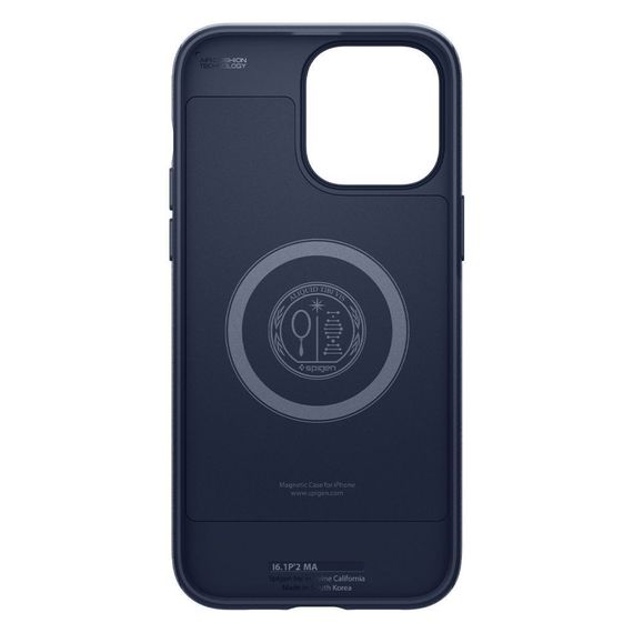 Чохол до мобільного телефона Spigen Apple Iphone 14 Pro Max Mag Armor MagFit, Navy Blue (ACS04845) | Зображення 5