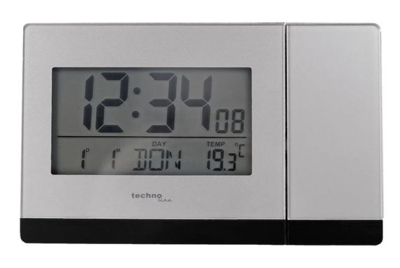 Годинник проекційний Technoline WT538 Silver/Anthracite (WT538) | Зображення 3