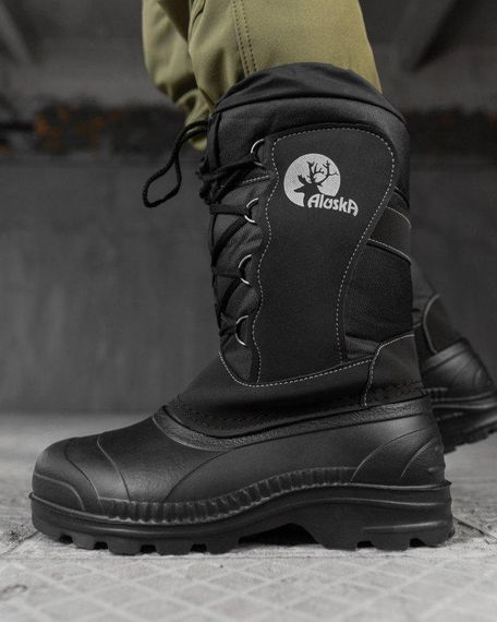 Теплі водонепроникні гумові чоботи ВТ6577