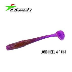 Силіконова приманка, Їстівний силікон Intech Інтеч Long Heel 4"6 шт #13