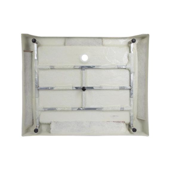 Душевой поддон KAPIELKA ST100x80х14 низкий, прямоугольный, диаметр слива 52 мм Lidz | Зображення 3