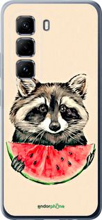 Чохол на Infinix Hot 50 Pro 4G Єнотик з кавуном "4605u-3871-2448"