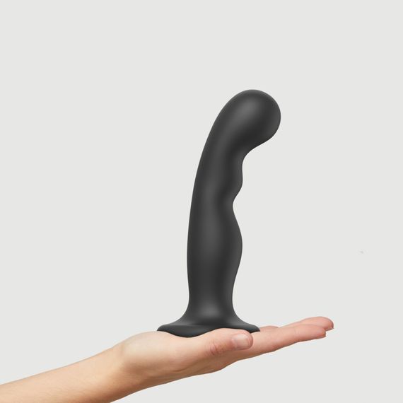 Насадка для страпона Strap-On-Me Dildo Plug P&G Black L | Зображення 1