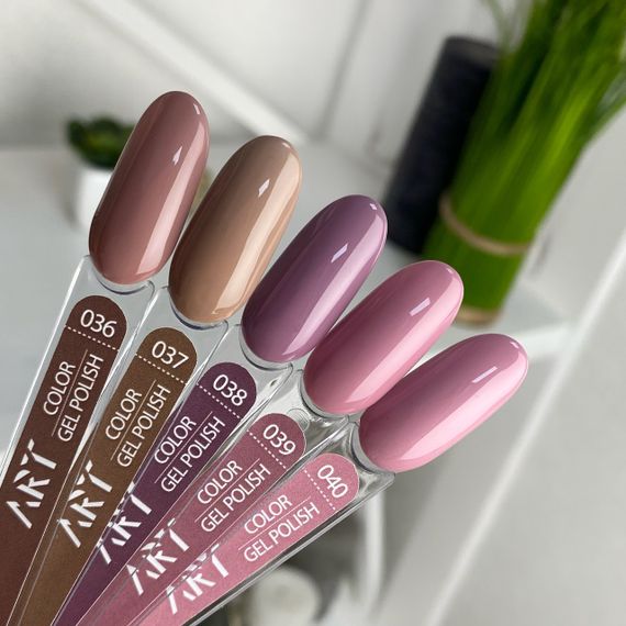 Гель-лак ART in detail 39 (нежный приглушенный розовый) 6мл | Зображення 1