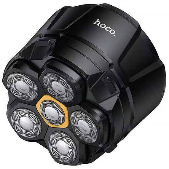 Портативна електробритва-шейвер Hoco HP300 Six-blade Black