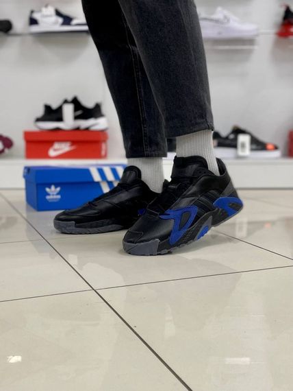 Кросівки Adidas Streetball (black / blue) | Зображення 5